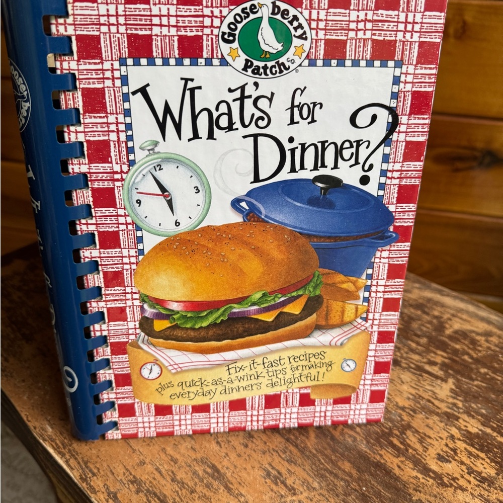 “What's for Dinner?' Cookbook by Gooseberry Patch